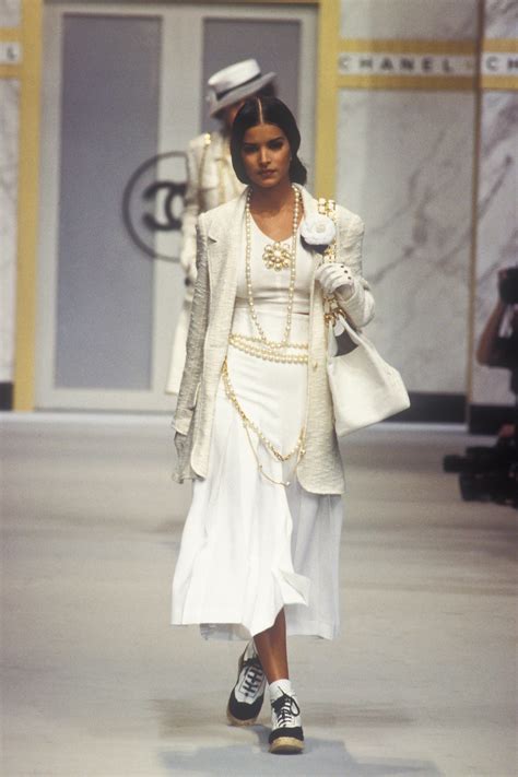 chanel ss 1993|chanel fashion show.